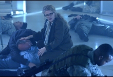 Barbara Sukowa takes stock of the havoc she has wrought: 12 Monkeys for SyFy