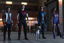 Ryan Potter, Joshua Orpin, Brenton Thwaites and Anna Diop: TITANS for HBOmax
