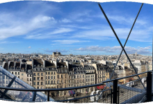 From Le Top of Centre Pompidou